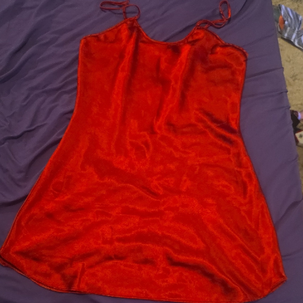 Source Unknown Red Chemise